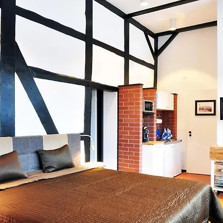 Suite „Herrenhausen“ - stilvolles Apartment in Fachwerkhaus Hannover Exterior foto